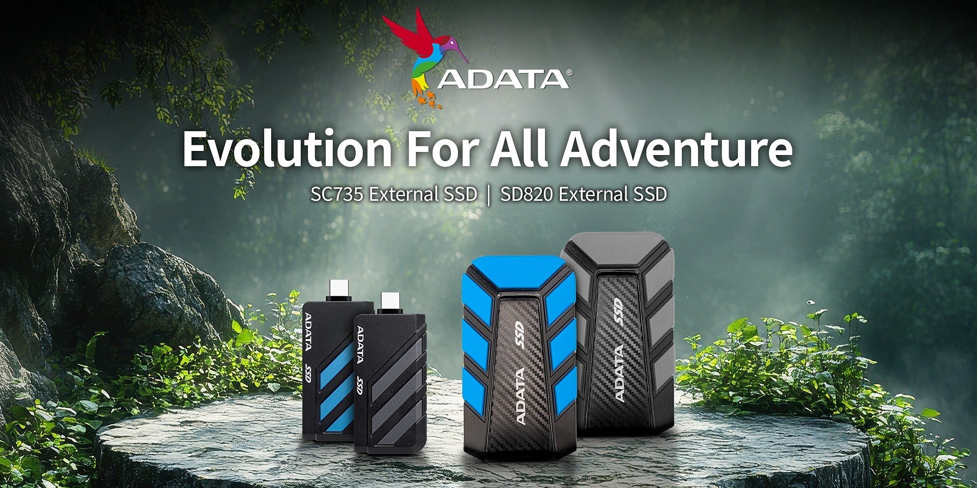 Nowe dyski ADATA SD820 i SC735 – idealne do pracy i podróży