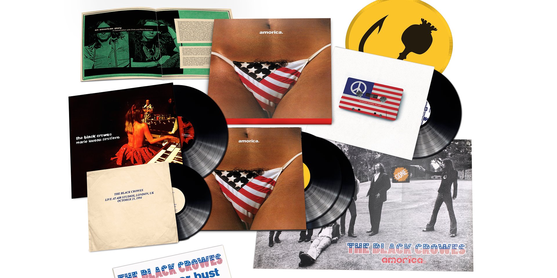 The Black Crowes ponownie pokazują buntowniczy charakter, wydając reedycję deluxe albumu „Amorica”