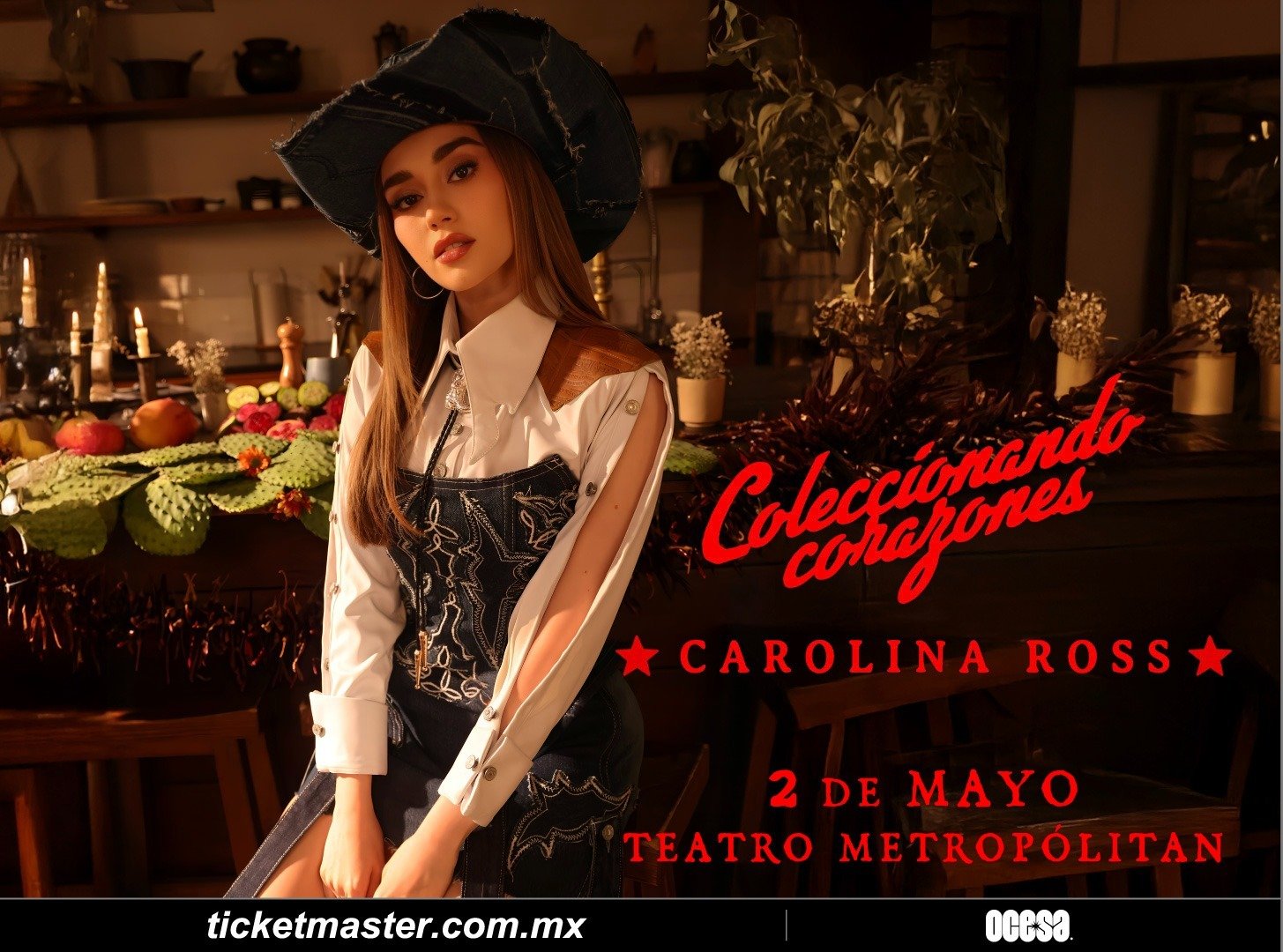 La cantante Carolina Ross volverá a conquistar la Ciudad de México
