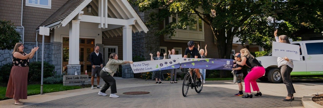 CANUCK PLACE MOM'S TOUR DE CANUCK PLACE RAISES OVER $81,000 FOR CANUCK PLACE CHILDREN'S HOSPICE