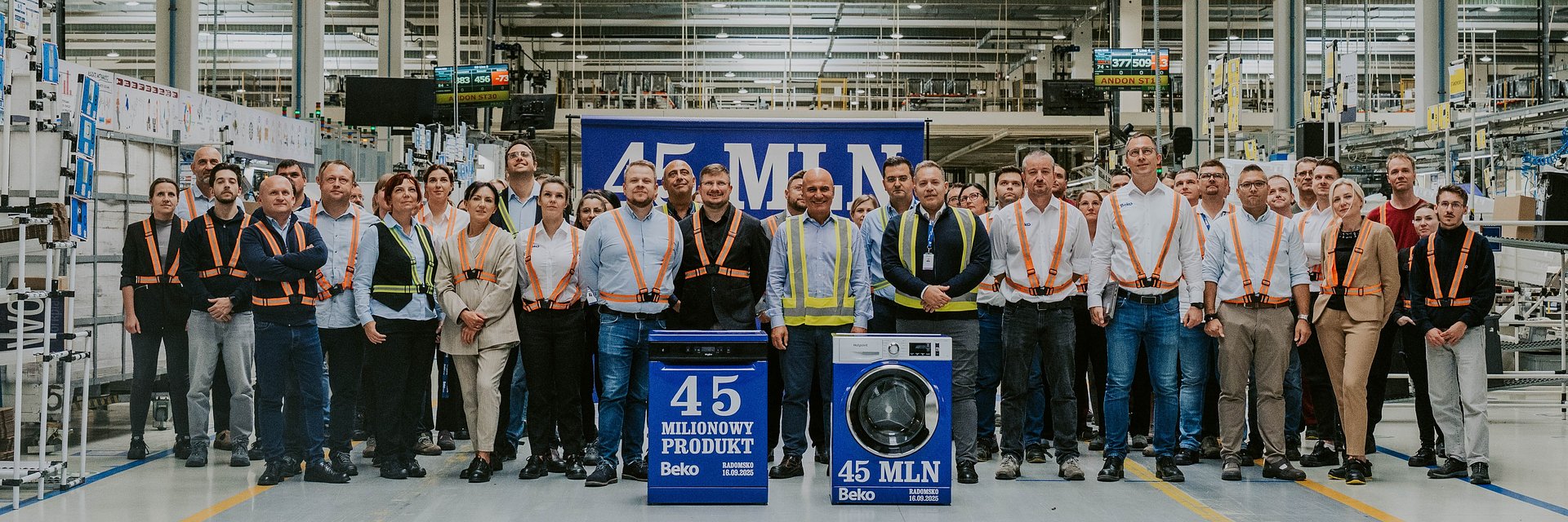 Beko Europe osiąga kamień milowy: 45 milionów urządzeń AGD wyprodukowanych w Radomsku