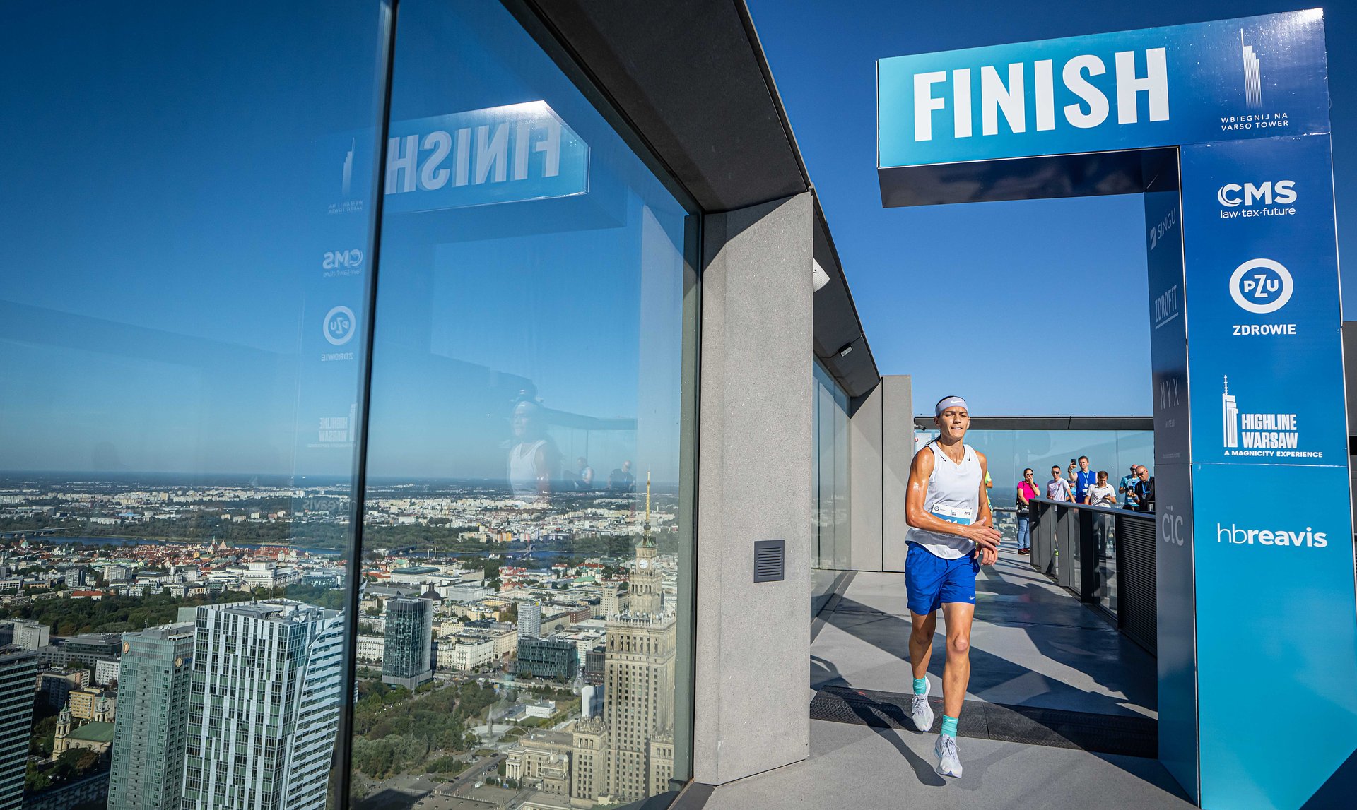 Highline Warsaw partnerem biegu charytatywnego "Wbiegnij na Varso Tower"