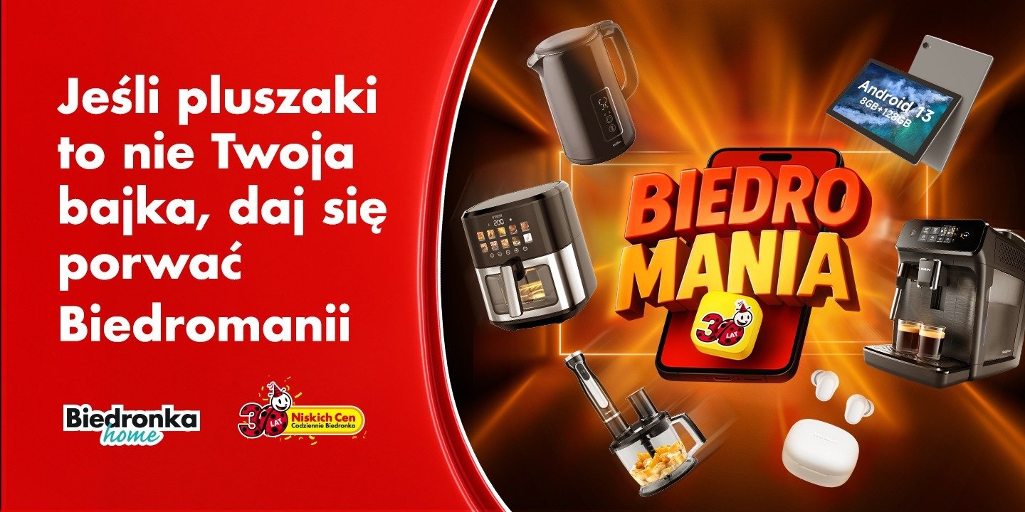 Jeśli pluszaki to nie Twoja bajka, daj się porwać Biedromanii