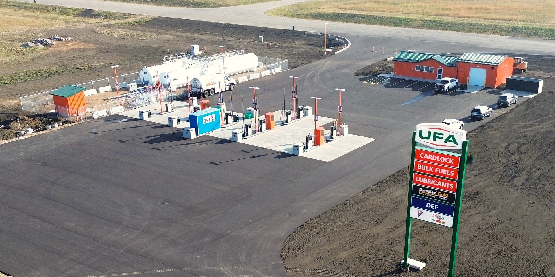 UFA Opens New Petroleum Cardlock at Saskatchewan’s Global Transportation Hub