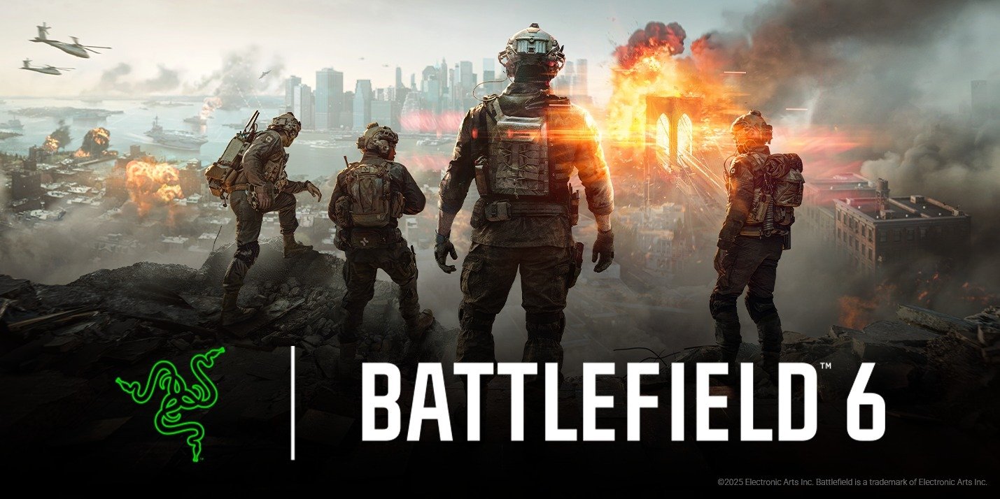 FEEL THE FURY OF WAR: RAZER SENSA HD HAPTICS AND RAZER CHROMA RGB BRING NEXT-LEVEL IMMERSION TO BATTLEFIELD 6
