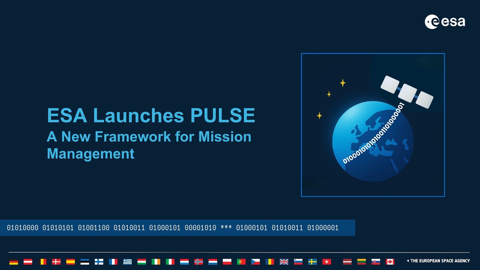 ESA Launches PULSE: A New Framework for Mission Management