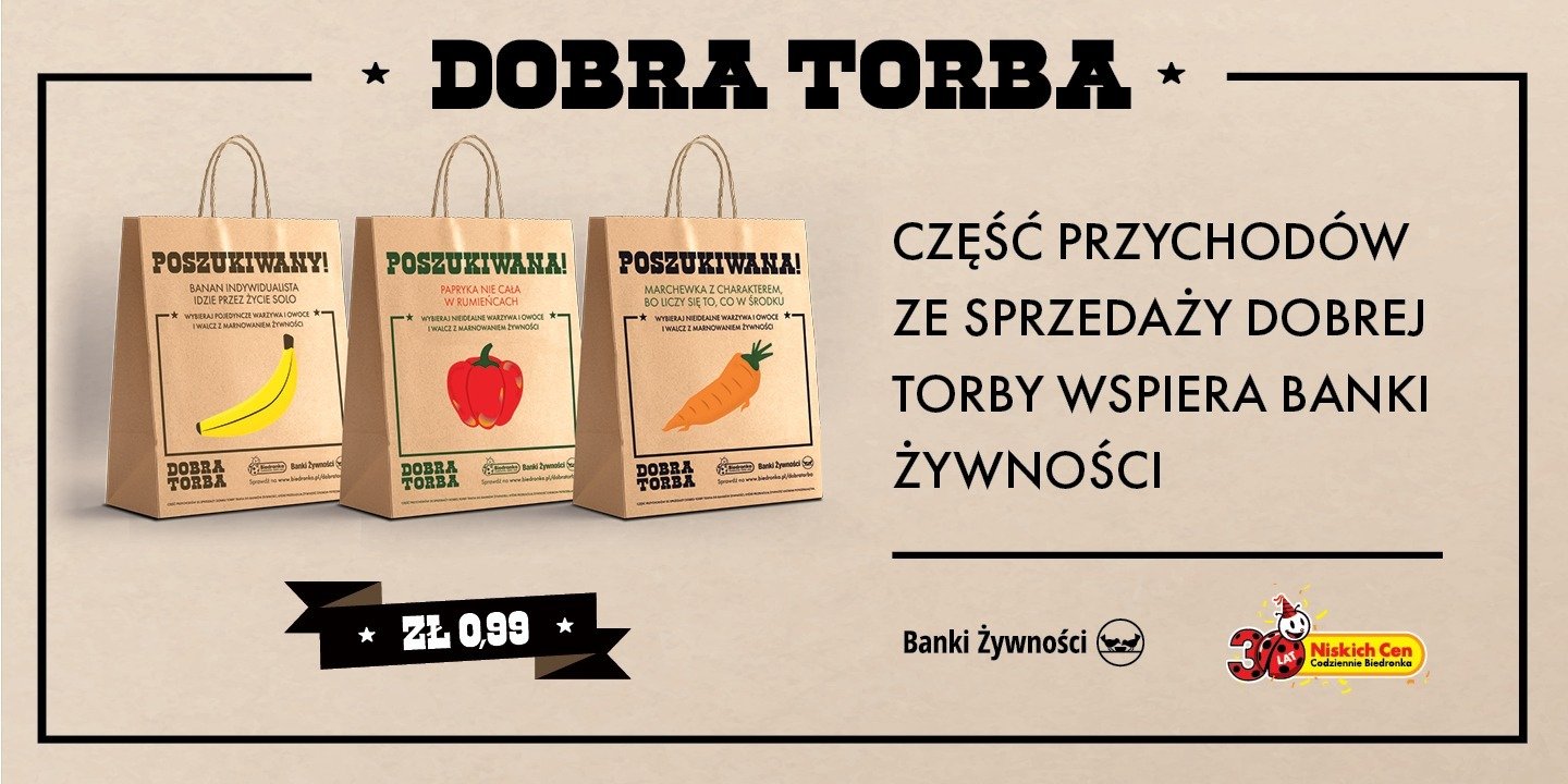 POSZUKIWANA: Dobra Torba w Biedronce