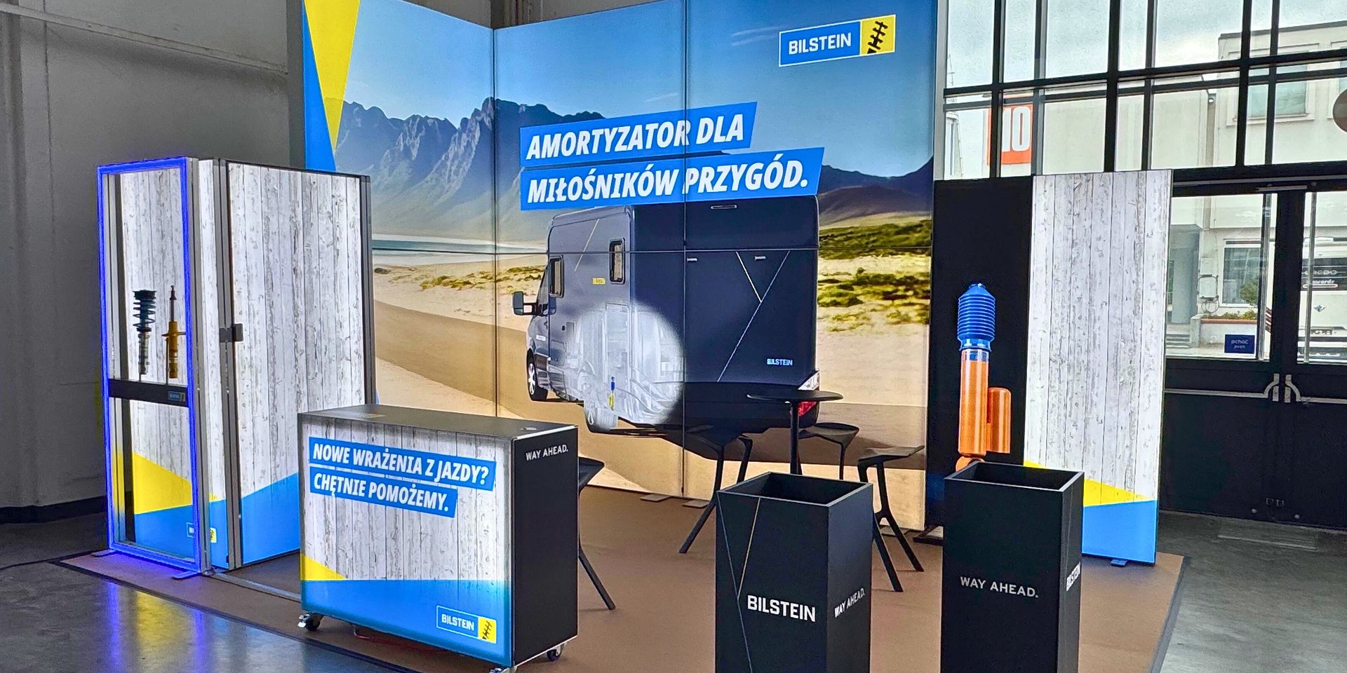Bilstein zaprasza do Poznania na targi kamperów, przyczep kempingowych i sprzętu biwakowego