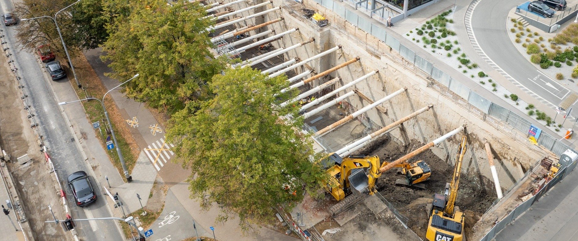 Archicom buduje jeden z najgłębszych podziemnych parkingów we Wrocławiu