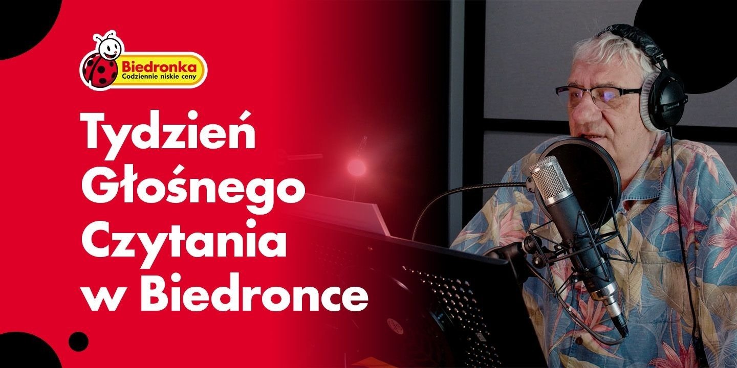 Wiktor Zborowski czyta bajkę w każdej Biedronce w Polsce