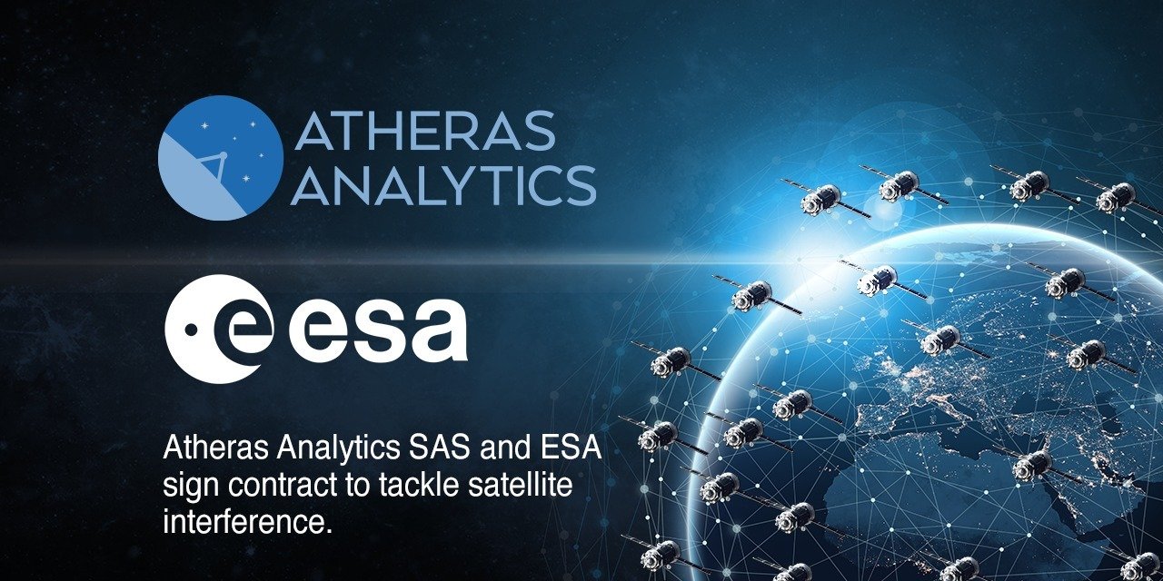 Atheras Analytics Awarded ESA Contract to Tackle Satellite Interference in Crowded Skies