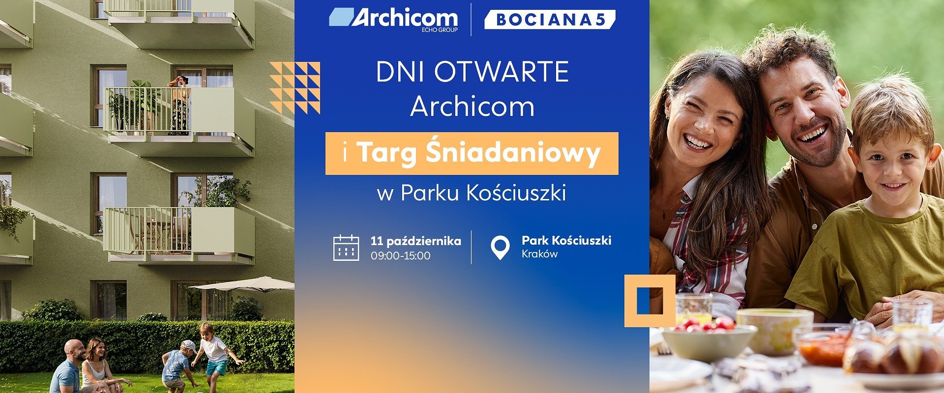Lokalne smaki i krakowska oferta mieszkaniowa Archicom. Deweloper zaprasza na targ śniadaniowy