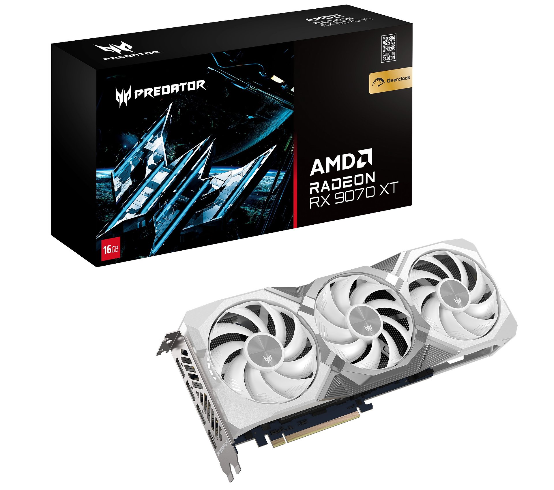 Acer präsentiert die neue weiße Edition der Predator BiFrost RX 9070 und Nitro RX 9060 Grafikkarten