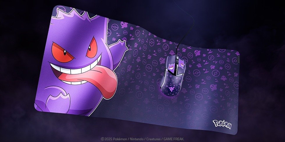 Gengar powraca w nowym wydaniu – Razer prezentuje kolejne akcesoria z kultowym Pokémonem