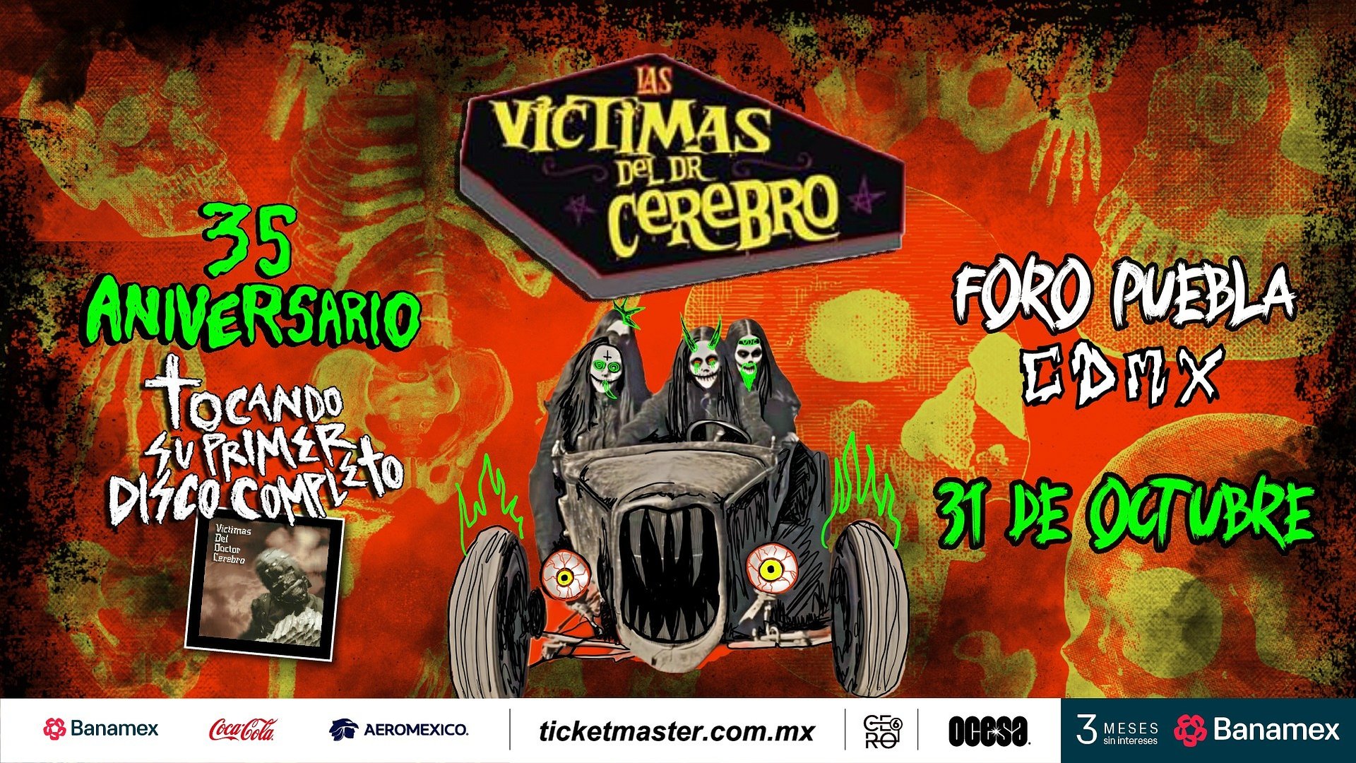 Invitación Conferencia de Prensa Las Víctimas del Dr. Cerebro