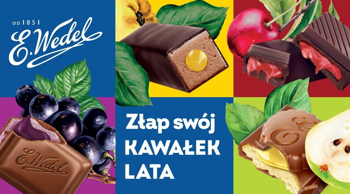 Złap swój kawałek lata z marką E.Wedel