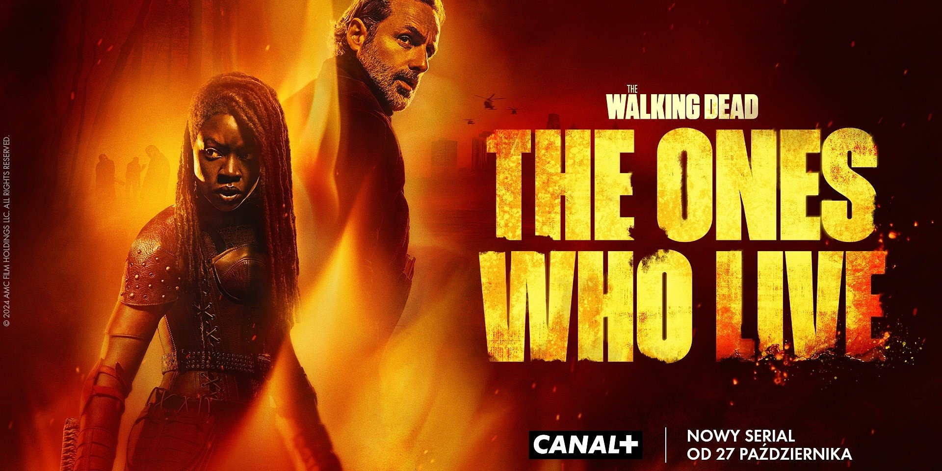 Najbardziej wyczekiwany powrót w uniwersum „wędrujących umarłych”! „The Walking Dead: The Ones Who Live” już 27 października w serwisie streamingowym CANAL+