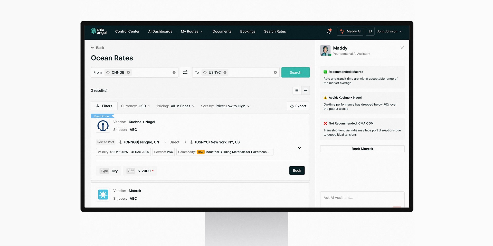ShipAngel Unveils the World’s First AI-Native ERP for the Global Supply Chain