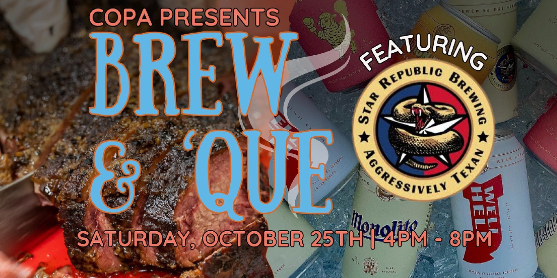 Copa Wine Bar Launches First-Ever Brew & ‘Que Event with Star Republic Brewery