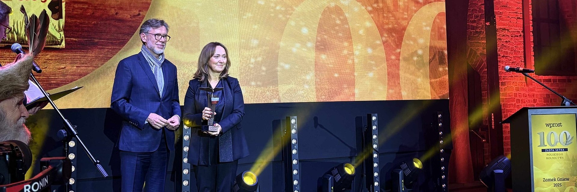 Mlekpol z nagrodą „Marka 30-lecia" podczas gali Złotej 100 Polskiego Rolnictwa