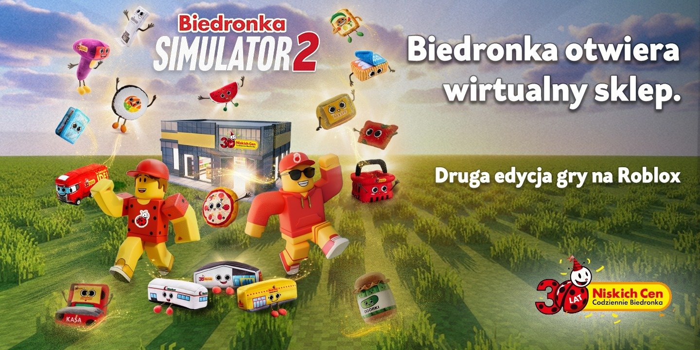 Nowy kierunek ekspansji Biedronki – wirtualny sklep na Roblox