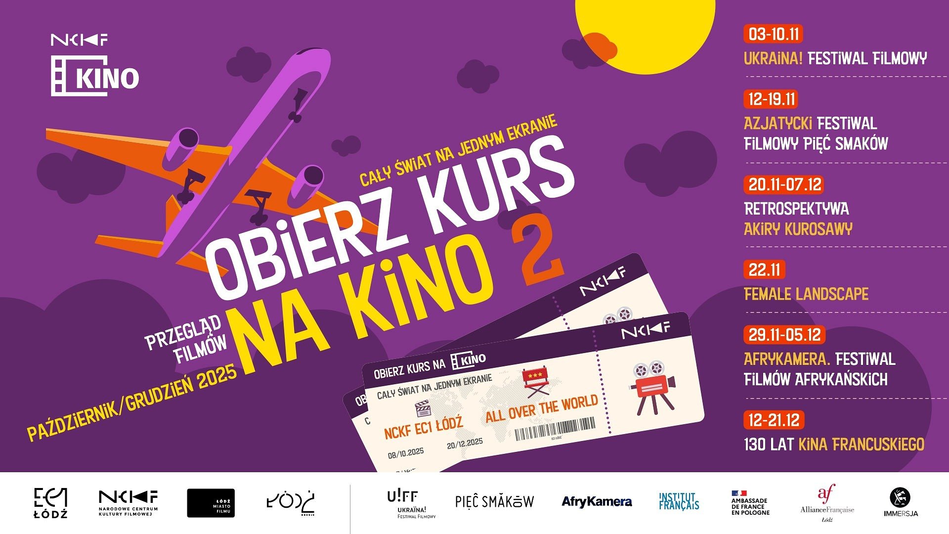 Jesień w kinie Narodowego Centrum Kultury Filmowej upłynie pod znakiem filmowych podróży przez kontynenty i epoki.
