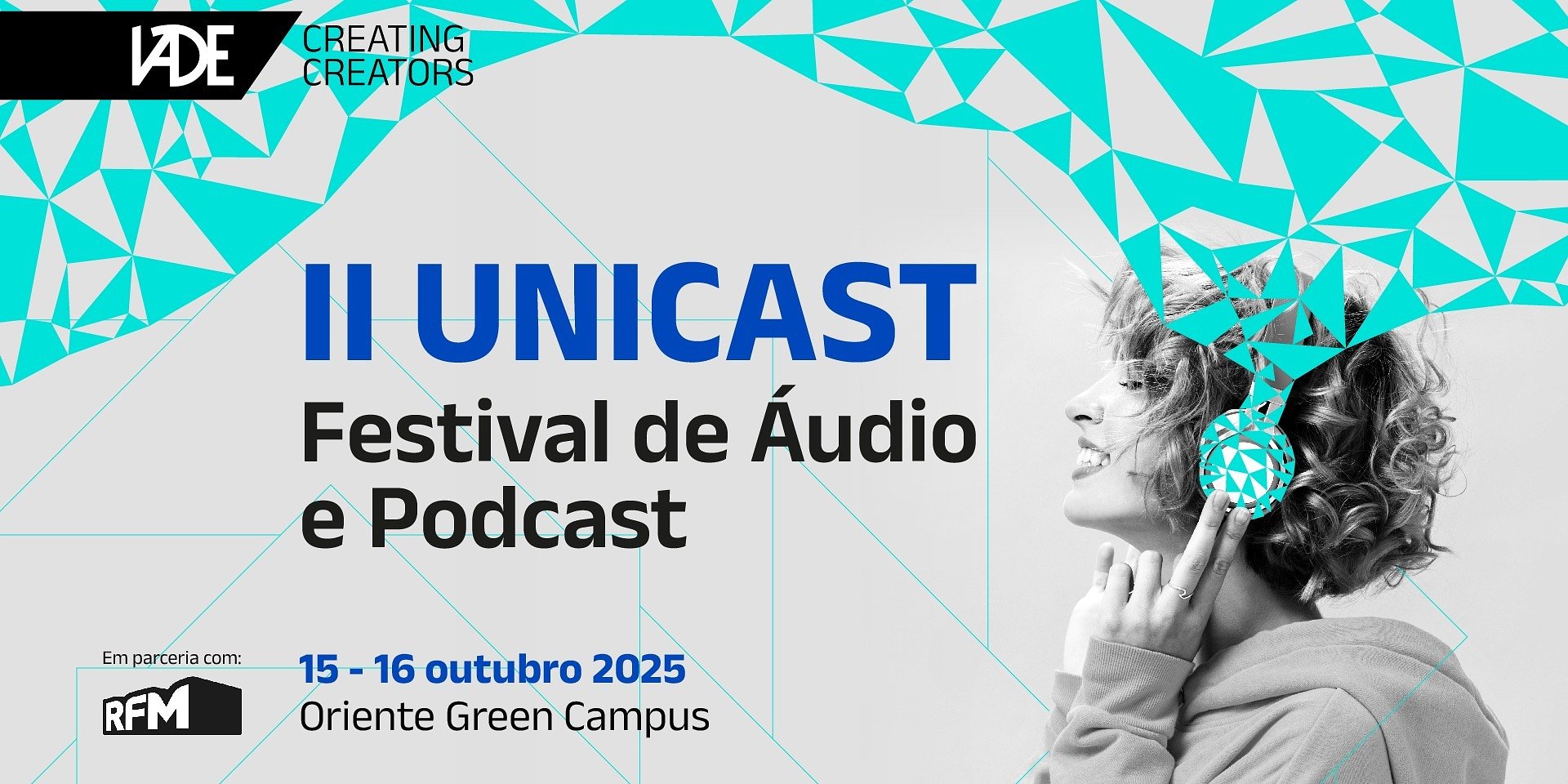 IADE revela programa da segunda edição do UNICAST: o Festival de Áudio e Podcast Universitário