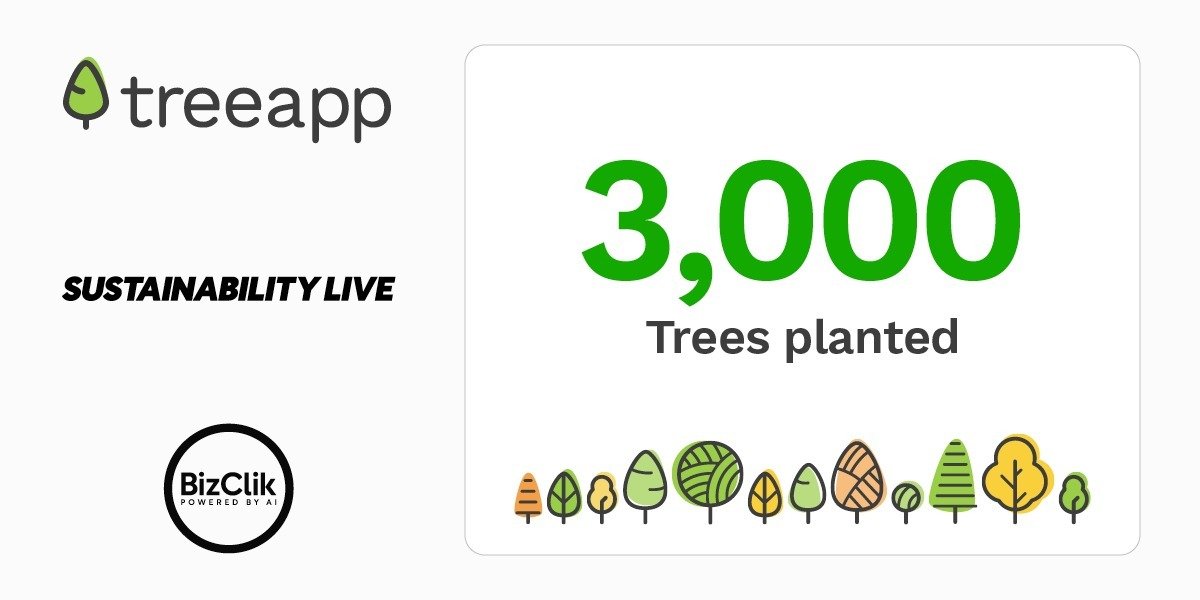 BizClik Plants 3,000 Trees as Part of Treeapp Sustainability Initiative