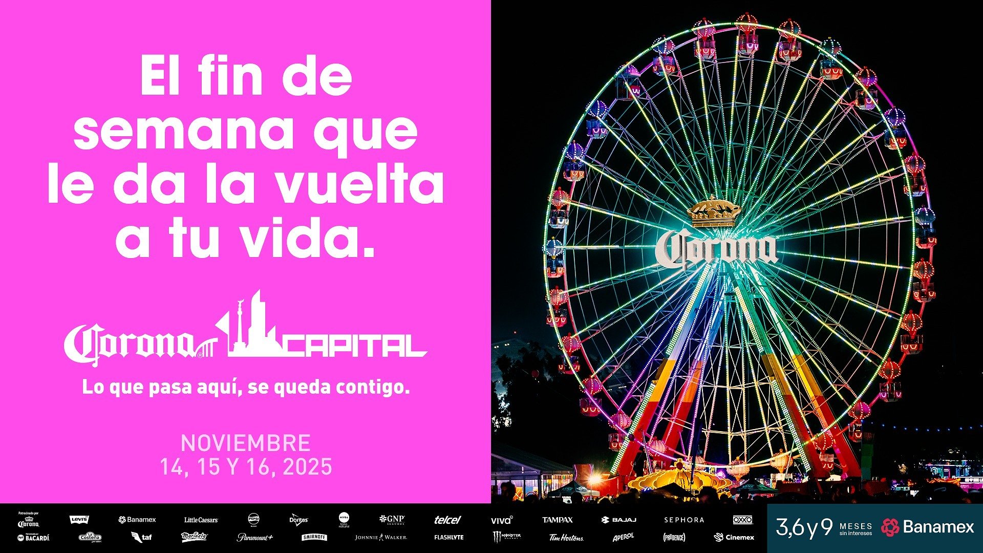 Corona Capital 2025: más que música, una experiencia única para los fans