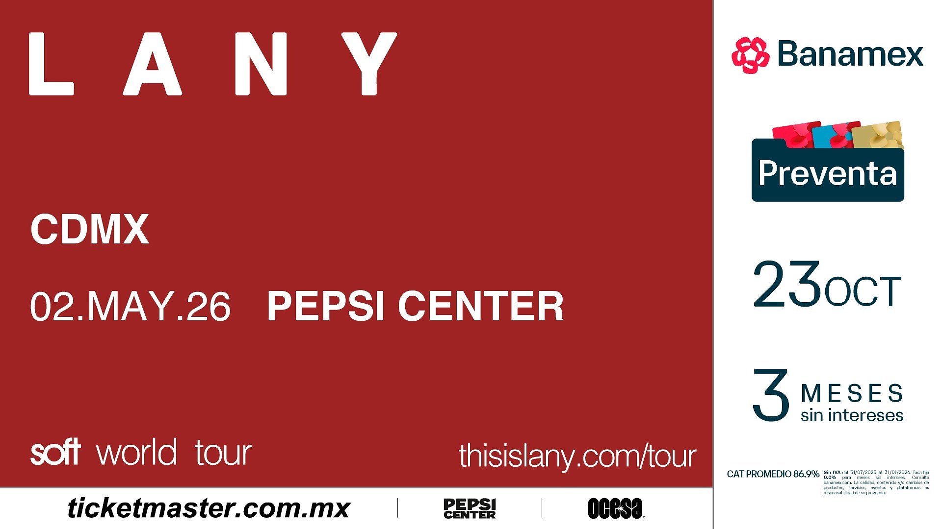 LANY ANUNCIA LA GIRA MUNDIAL SOFT 2026