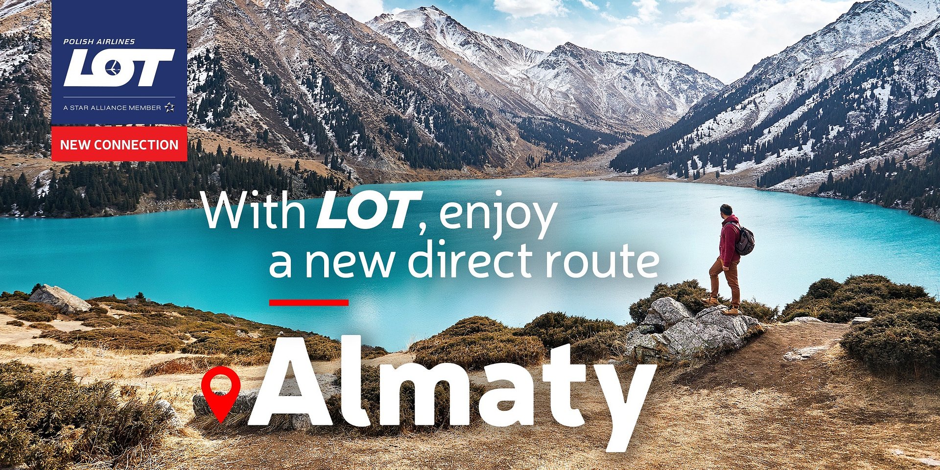 Kazakhstan’s former capital joins LOT Polish Airlines’ flight network! The national carrier takes off with a new flight to Almaty