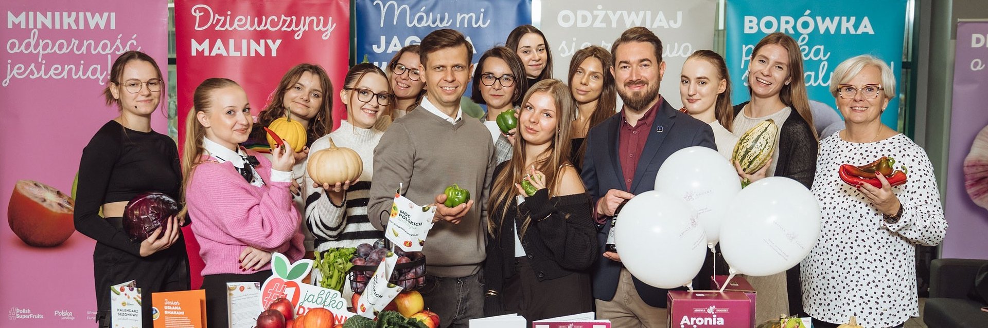Medycyna spotyka ogrodnictwo - wspólna misja promocji polskich warzyw i owoców