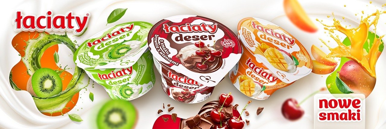 Jesienne premiery od Mlekpolu. Desery Łaciate w nowych smakach