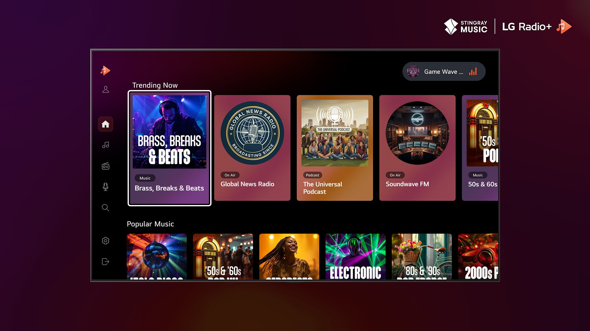 LG Radio+ z nową ofertą muzyczną dzięki współpracy ze Stingray Music