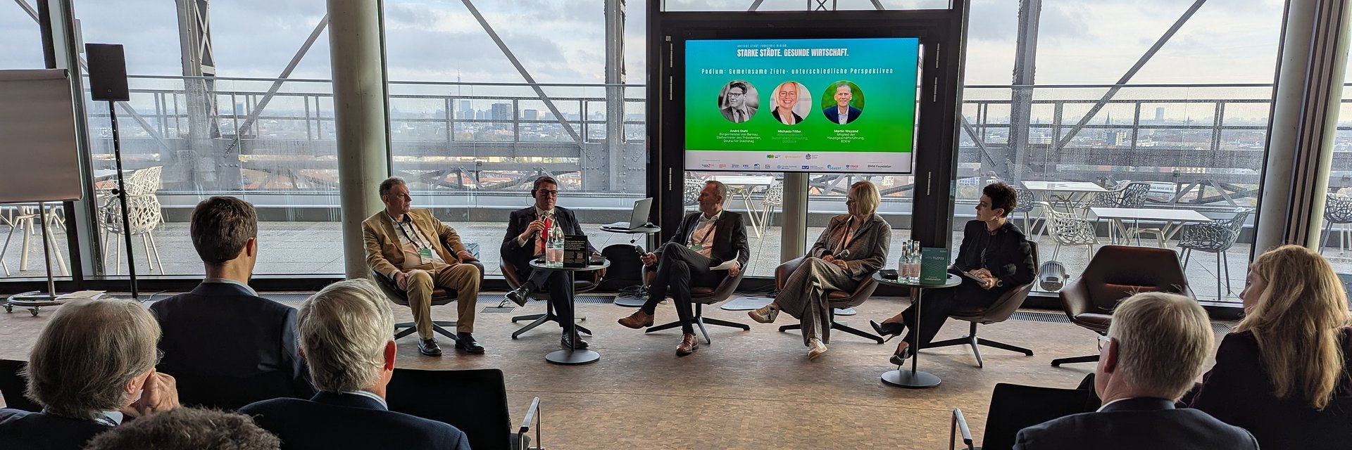Starke Städte – Gesunde Wirtschaft: Auftakt für neuen deutschlandweiten Stadt-Industrie-Dialog