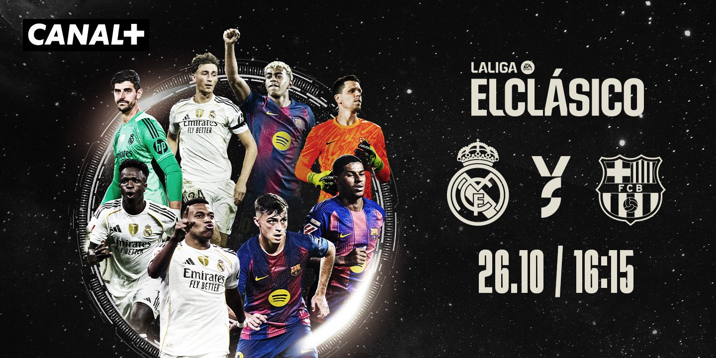 El Clásico: Real Madryt – FC Barcelona w CANAL+ ze specjalną promocją!