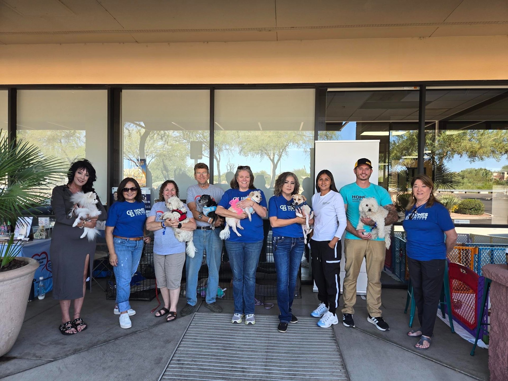 Coldwell Banker Realty Oro Valley Partnered with Cherished Tails & Hope Animal Shelter to Host Homes for Dogs Adoption Event