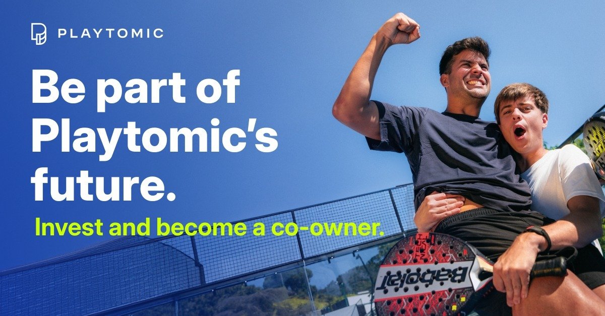 Playtomic invites its community to become investors through Crowdcube