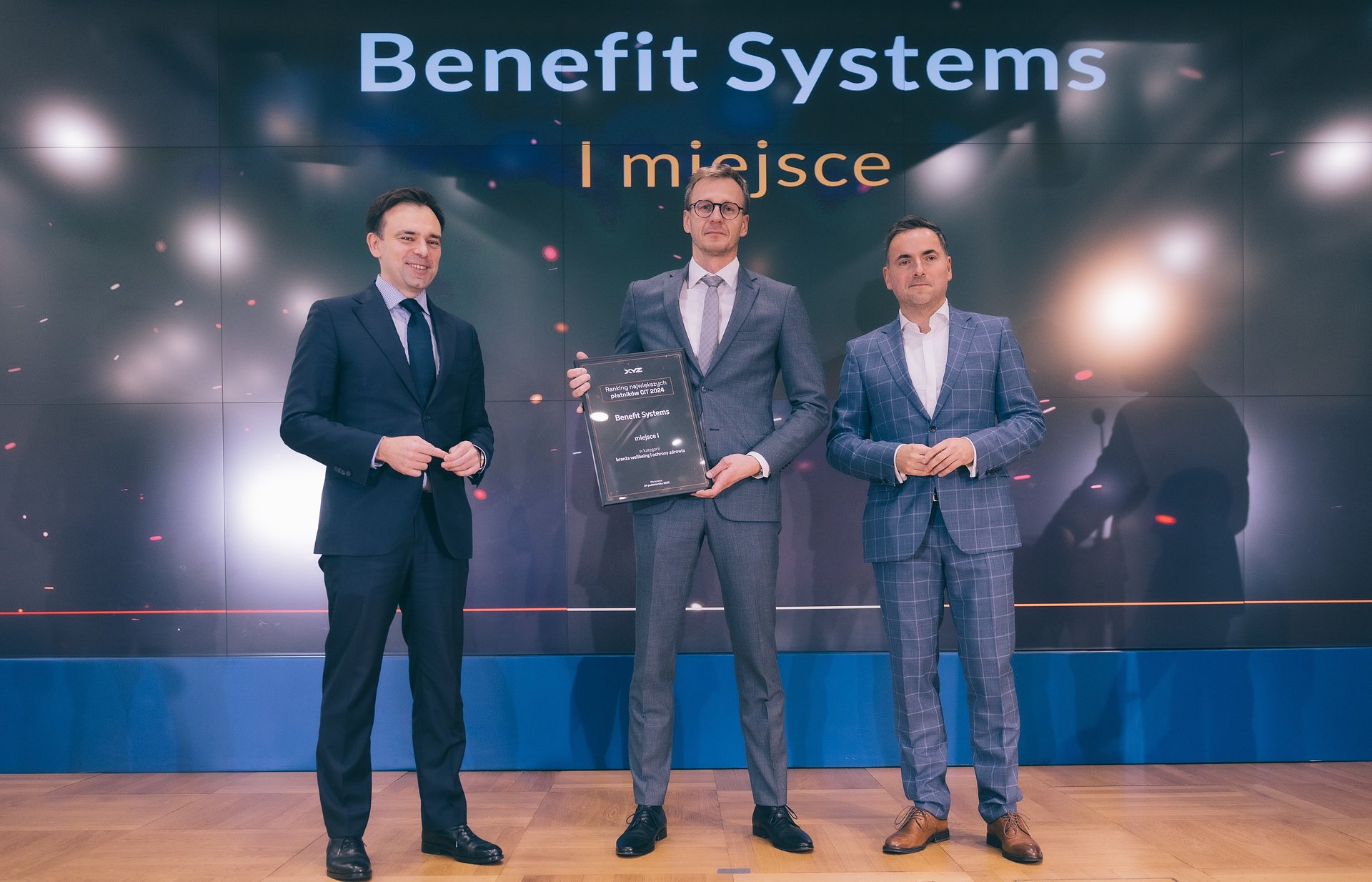 Benefit Systems among the largest CIT payers in Poland.