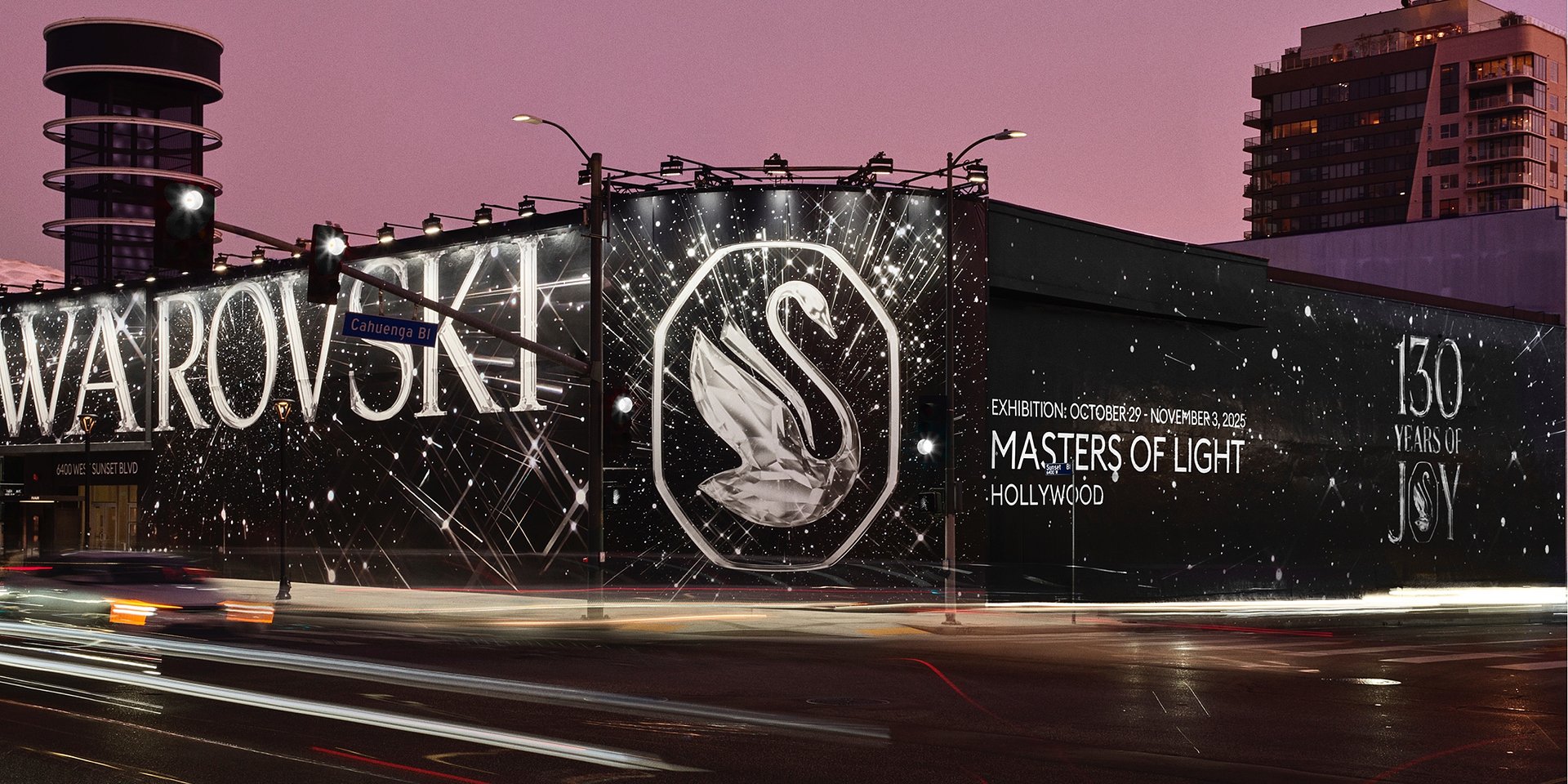 Swarovski prezentuje przełomową wystawę "Masters of Light – Hollywood" w Los Angeles z okazji obchodów 130. rocznicy