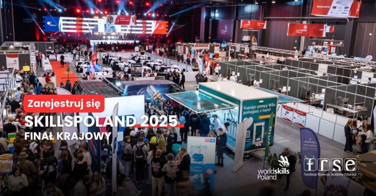 Gdańsk ponownie stolicą młodych talentów. SkillsPoland 2025 już w grudniu!
