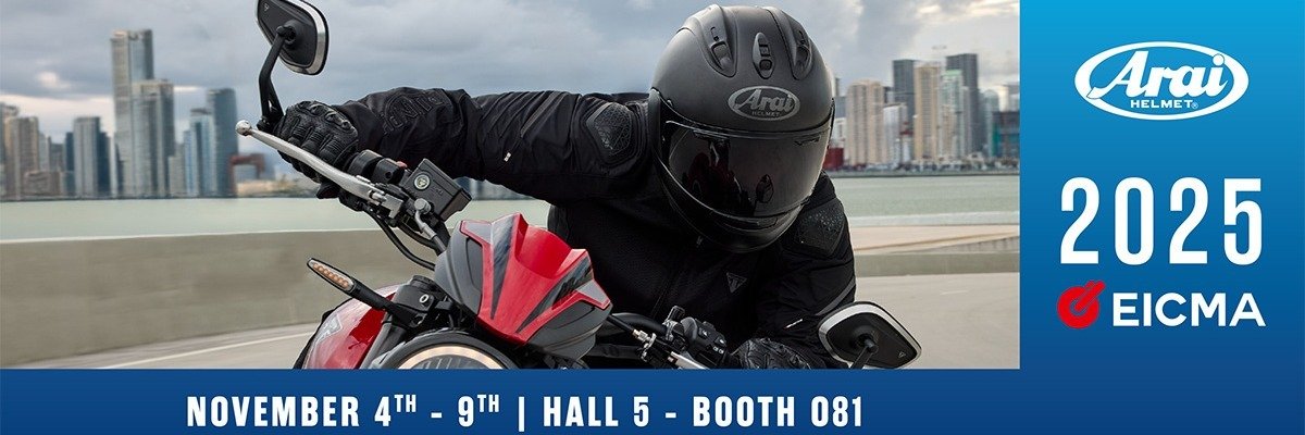 Arai Helmet to Exhibit new Collection at EICMA in November 2025