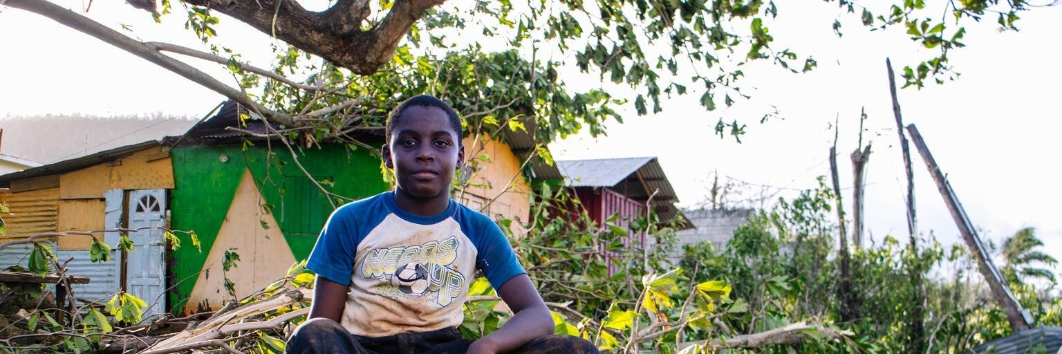 Ponad 700 tys. dzieci ucierpiało po uderzeniu huraganu Melissa na Karaibach