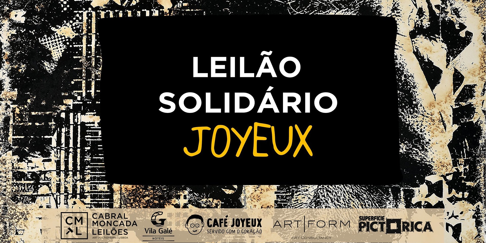 Leilão Solidário Joyeux reúne obras de artistas de renome, como Vhils, Joana Vasconcelos e Pedro Cabrita Reis, a favor da inclusão