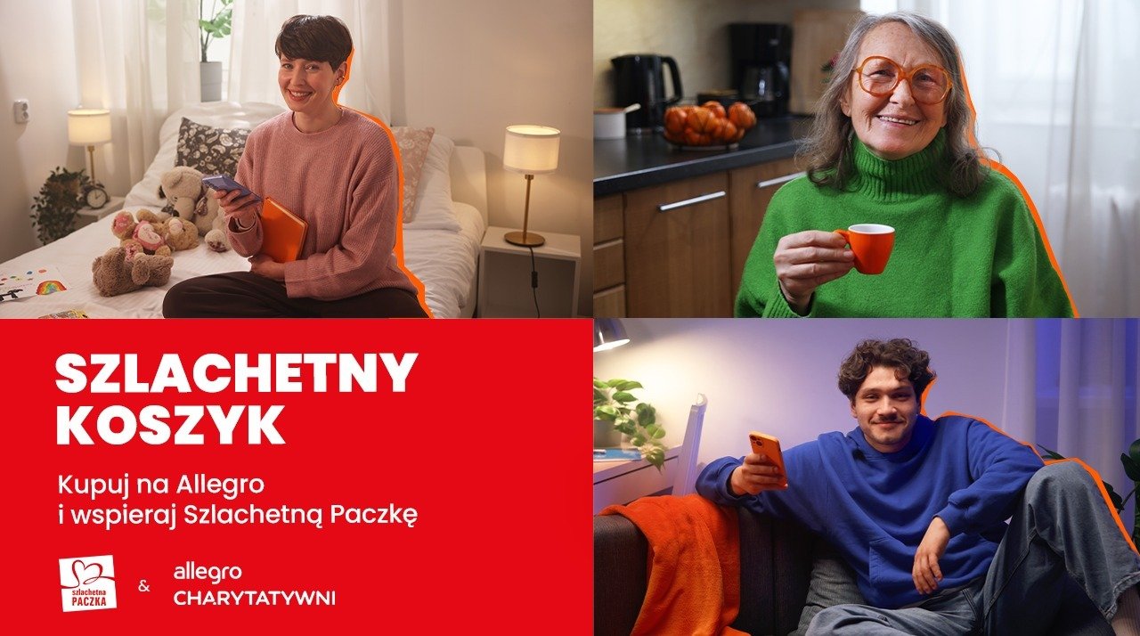 Szlachetny Koszyk na Allegro: jednym kliknięciem wspierasz Szlachetną Paczkę