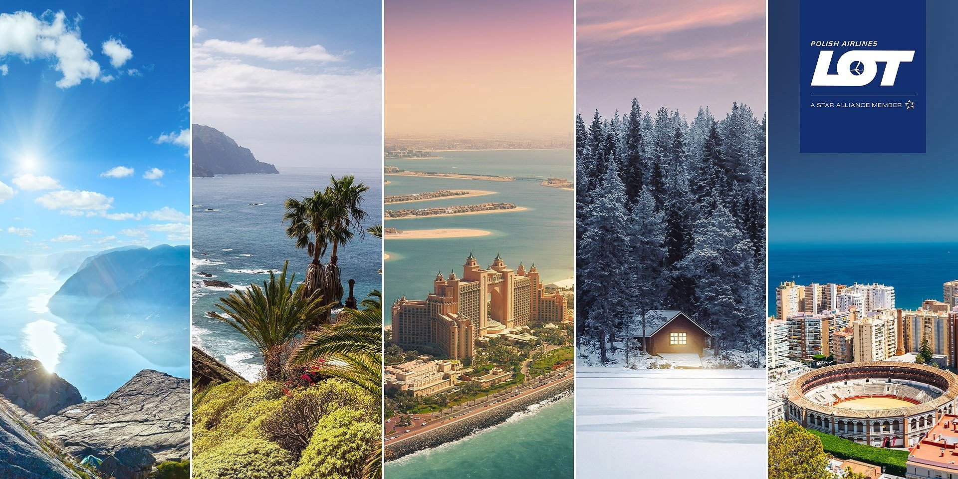 LOT Polish Airlines launches its winter flight network: new destinations and sunny returns - multiple inspirations for a season full of travel