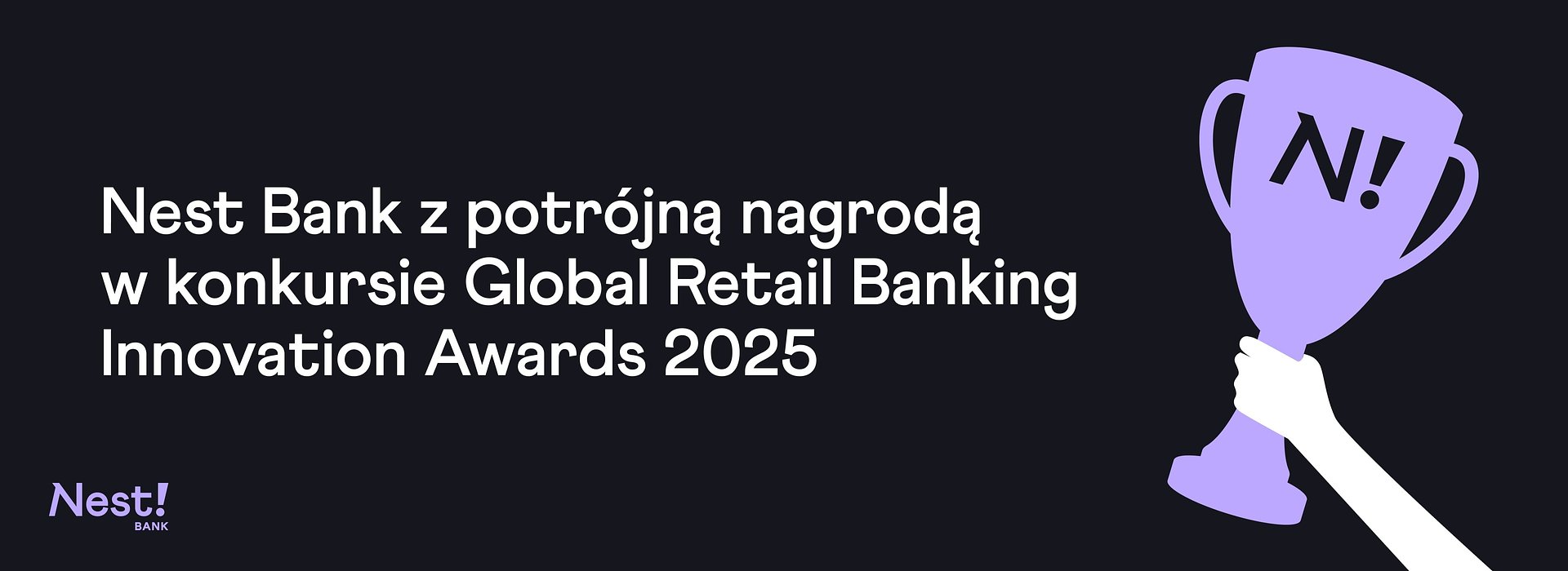 Nest Bank z potrójną nagrodą w konkursie Global Retail Banking Innovation Awards 2025