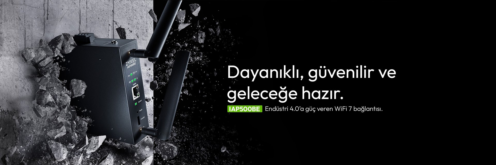 Zyxel Networks, Endüstri 4.0 dijital dönüşümünü hızlandırmak için ilk endüstriyel WiFi 7 access point’i piyasaya sürdü