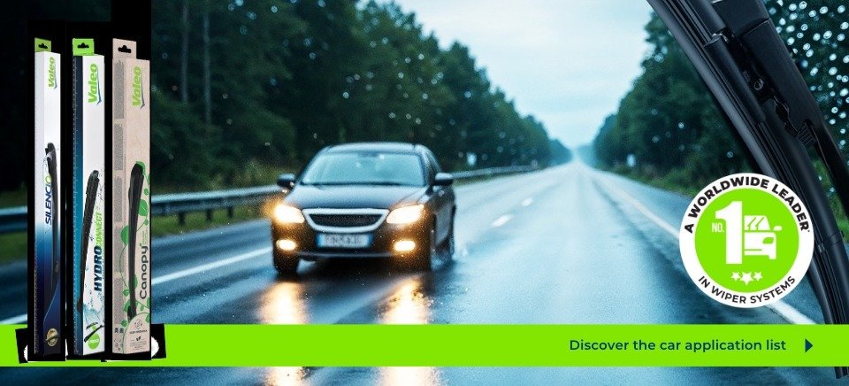 Valeo Premium wiper blades – now also available for new car brands and electric vehicles!