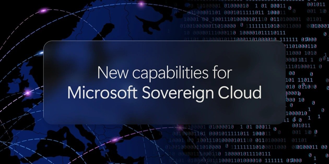 Microsoft anuncia novas funcionalidades para reforçar a soberania digital na cloud